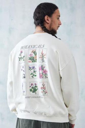 UO - Sweatshirt Botanicals couleur écru - Urban Outfitters - Modalova