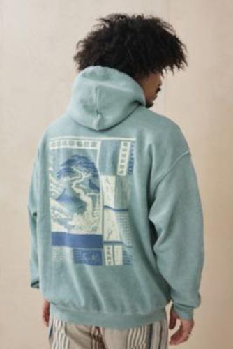 UO - Sweat à capuche paysage japonais d'écume de mer par en taille: TTP - Urban Outfitters - Modalova