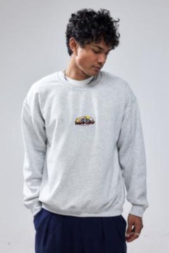 Sweatshirt brodé UO Horizons par en Gris taille: XS - Urban Outfitters - Modalova