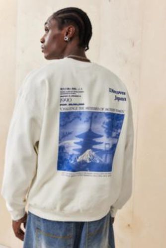 Sweat-shirt UO Ecru Découvrir Japon par en taille: Medium - Urban Outfitters - Modalova