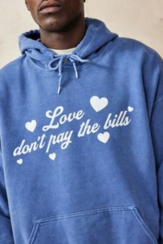 Sweat à capuche UO L'amour ne paie pas les factures par en taille: TTP - Urban Outfitters - Modalova