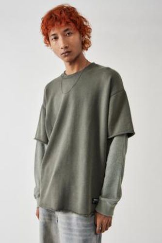 Sweatshirt texturé à double épaisseur en Noir taille: 2XS - BDG - Modalova