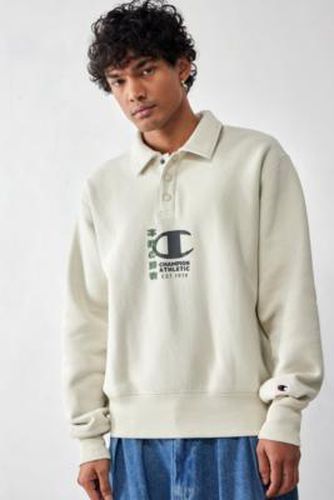 Sweatshirt à motif pillier japonais, une exclusivité UO en Ivoire taille: Medium - Champion - Modalova