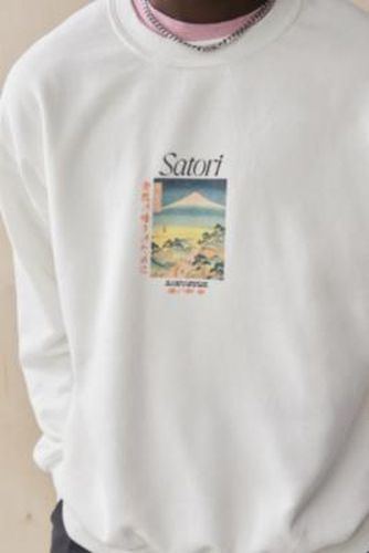 UO White Satori Sweatshirt par en Cream taille: XS - Urban Outfitters - Modalova