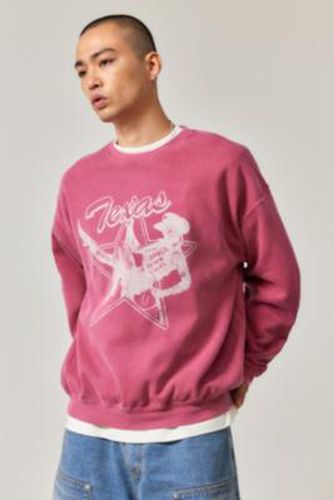 Sweat-shirt rouge UO Texas par en taille: Small - Urban Outfitters - Modalova