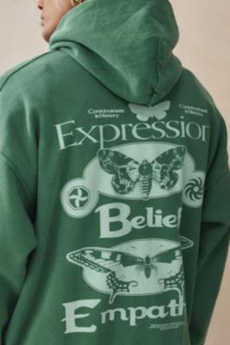 UO Green Belief Empathy Hoodie par taille: Small - Urban Outfitters - Modalova