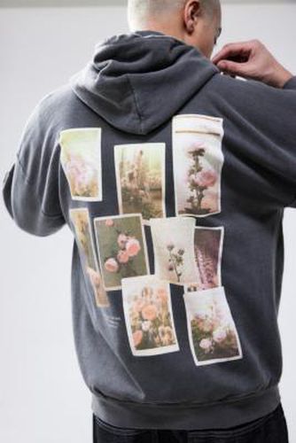 UO- Sweat à capuche à photographies florales par taille: 2XS - Urban Outfitters - Modalova