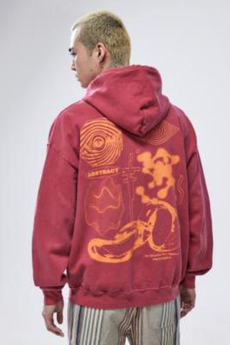 UO - Sweat à capuche motif abstrait par taille: XS - Urban Outfitters - Modalova