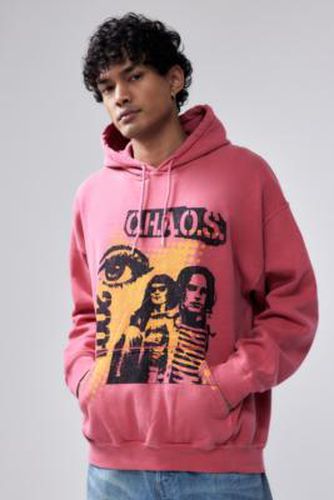 UO - Sweat à capuche Chaos rouge par taille: Small - Urban Outfitters - Modalova