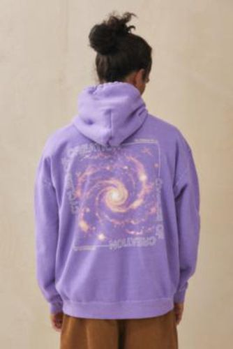 UO - Sweat à capuche motif galaxie lilas par taille: 2XS - Urban Outfitters - Modalova