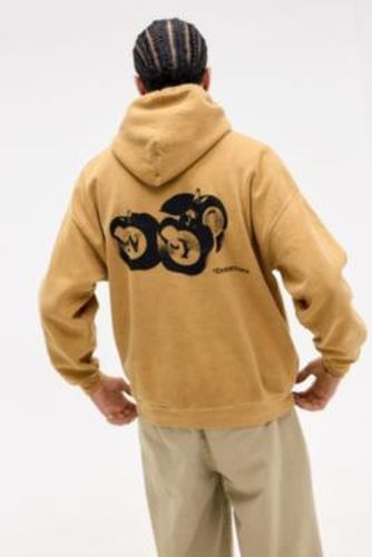 UO Yellow NYC Apples Hoodie par en taille: XS - Urban Outfitters - Modalova