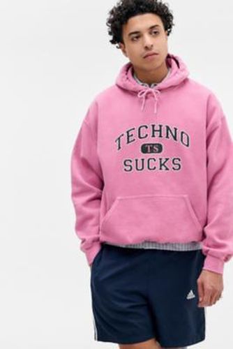 UO Pink Techno Hoodie par en taille: XS - Urban Outfitters - Modalova