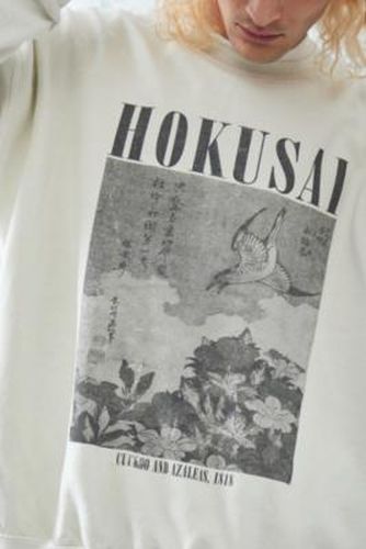 UO - Sweatshirt à photo Hokusai écru par en Crème taille: 2XS - Urban Outfitters - Modalova