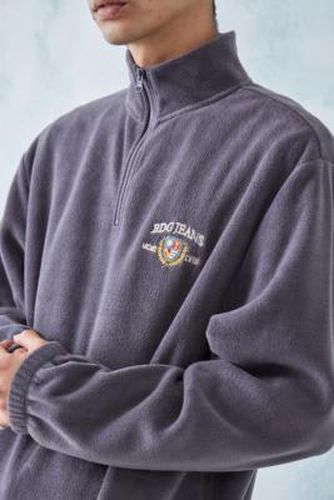 Sweatshirt en polaire à col montant avec écusson taille: Small - BDG - Modalova