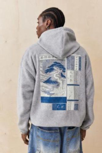 Sweat à capuche UO avec paysage japonais par taille: Small - Urban Outfitters - Modalova