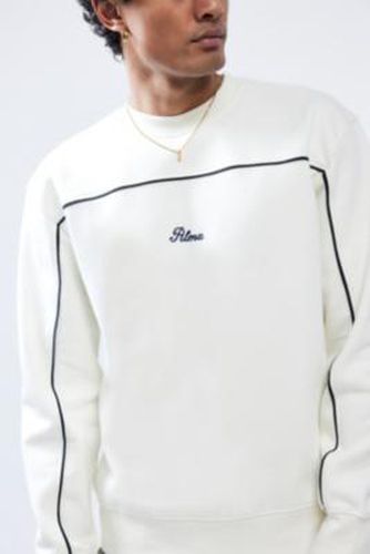 UO Exclusive Sweatshirt à Piping en Blanc taille: Small - Alma de Ace - Modalova