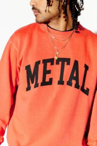 Sweatshirt ras du cou Metal orange taille: Small - KERRANG - Modalova