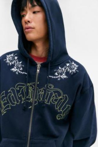 Sweat à capuche zippé UO Exclusive Rose en taille: XS - Ed Hardy - Modalova