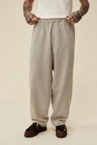 Pantalon style pyjama à rayures vert en taille: 32W 32L - Loom - Modalova