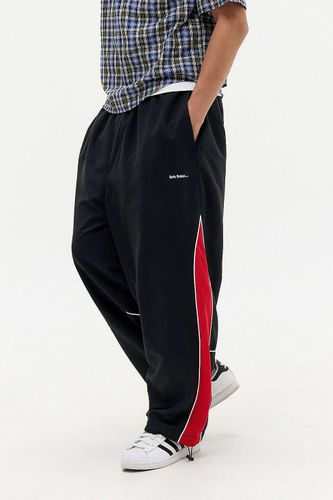 Iets frans. Pantalon de jogging en microfibre noire Harri en taille: TTP - iets frans... - Modalova