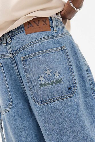 Jeans AVX Dept UO Exclusive Mitch Mid Wash en taille: Small - Avirex - Modalova