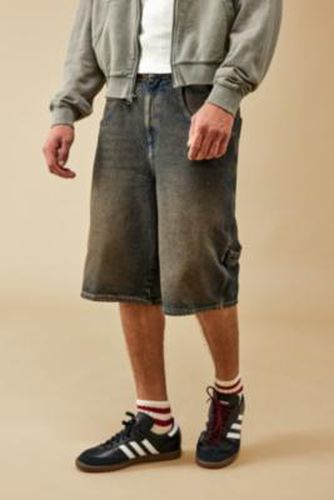 Stone Tinted Denim Oversized Carpenter Shorts en taille: 26 - BDG - Modalova