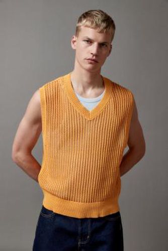 Débardeur de plage en tricot orange en taille: Small - BDG - Modalova
