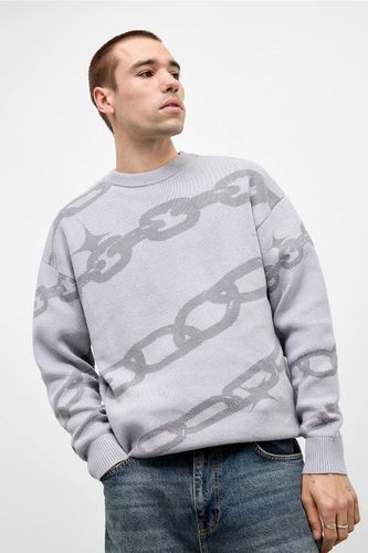 Pull à chaîne gris BDG taille: XS - BDG - Modalova