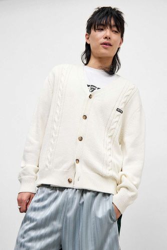 Iets frans. Ecru Cable Knit Cardigan en taille: Medium - iets frans... - Modalova