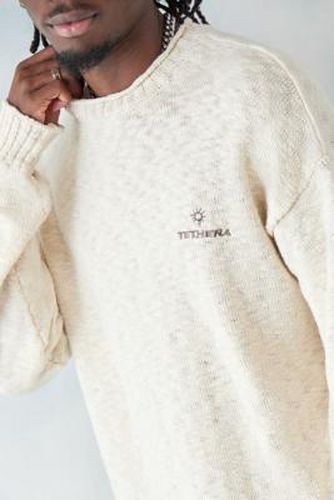 Tethera - Pull en fil irrégulier écru - Urban Outfitters - Modalova