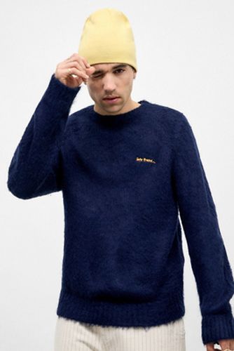Iets frans. Pull Remi Bleu Marine Brossé en taille: XS - iets frans... - Modalova