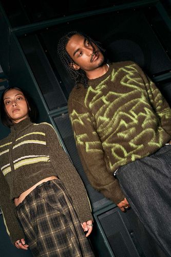 Iets frans. Pull vert graffiti Remi en taille: Medium - iets frans... - Modalova