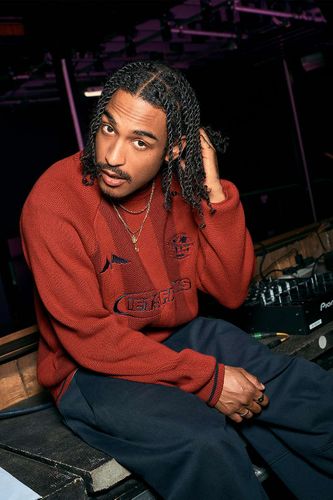 Iets frans. Pull en maille à rayures verticales rouges en taille: Small - iets frans... - Modalova