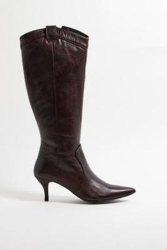 Bottes à talons en cuir UO Houston par taille: UK 4 - Urban Outfitters - Modalova