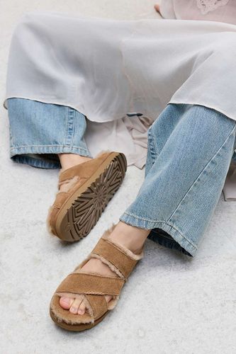 Sandales croisées Greenport châtaigne en taille: UK 5 - UGG - Modalova