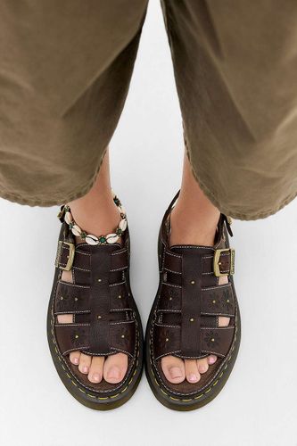 Sandales de pêcheur Wrenlie à fleurs marron en taille: UK 7 / EU 41 - Dr. Martens - Modalova