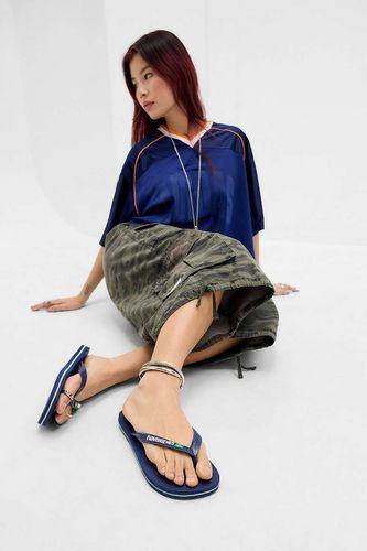 Tongs Brasil Marine en taille: UK 4.5-5 / EU 37-38 - Havaianas - Modalova