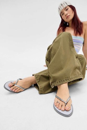 Tongs Slim Point Argent en taille: UK 3/4 / EU 35/36 - Havaianas - Modalova