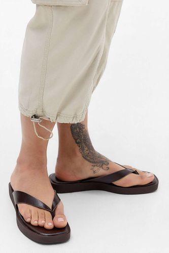 Tongs Elia marron en taille: UK 6 / EU 39 - RAID - Modalova