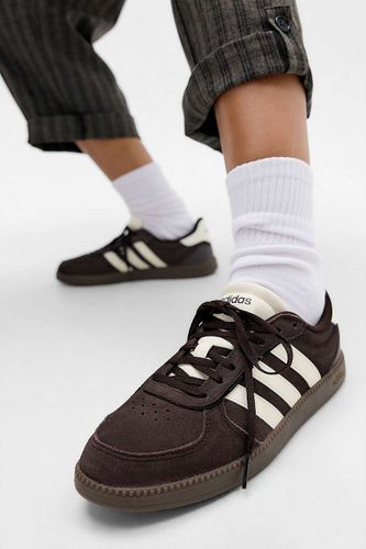Baskets Breaknet marron foncé en taille: UK 4 - adidas - Modalova