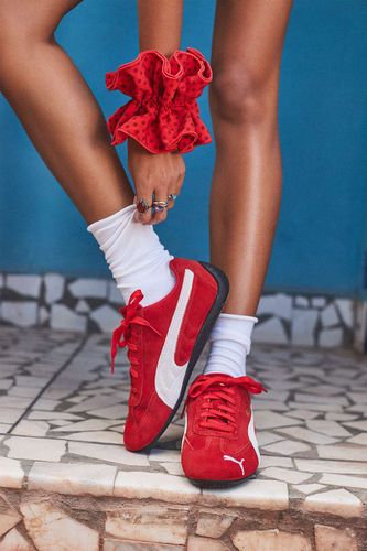 Red & White Speedcat Trainers en taille: UK 4 - Puma - Modalova