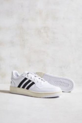 Baskets basses Hoops 3.0 noires et blanches taille: UK 8 - adidas - Modalova