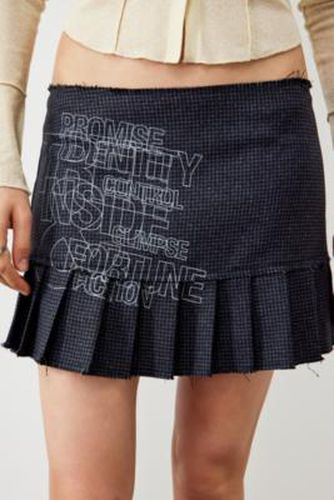 Archive At UO - Mini jupe plissée à slogan par taille: 2XS - Archive UO - Modalova