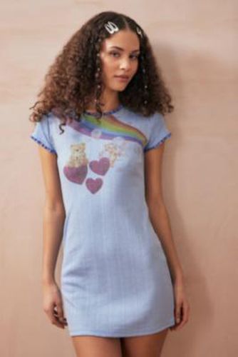 Robe t-shirt Care Bears à motif arc-en-ciel en taille: XS - Archive UO - Modalova