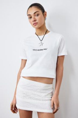 T-shirt Try Anything Twice upcyclé en taille: XS - Urban Renewal - Modalova