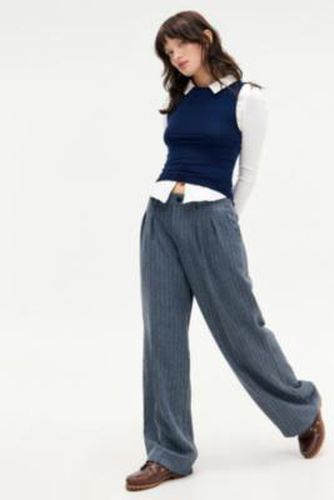 Pantalons à pinces et bleu cendre taille basse taille: XS - Archive At UO - Modalova