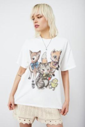 T-shirt à motif animaux mignons en taille: Large - Archive UO - Modalova
