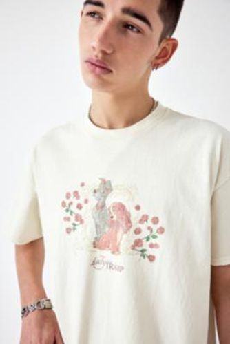 Archive At UO - T-shirt Lady and The Tramp par en Jaune taille: Medium - Archive UO - Modalova