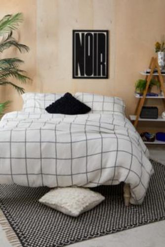 Ensemble de Couette Cosy Froissé à Carreaux Usé par en / taille: Double - Urban Outfitters - Modalova