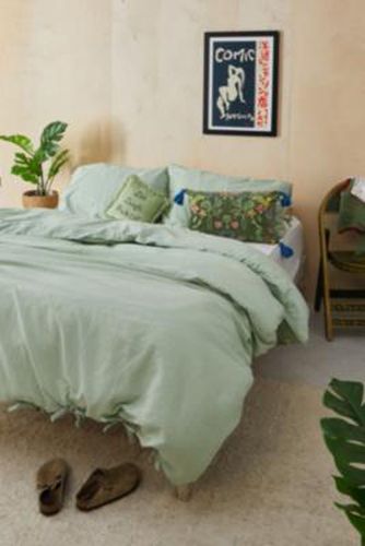 Ensemble de Couette en Lin Sauge par en taille: Double - Urban Outfitters - Modalova